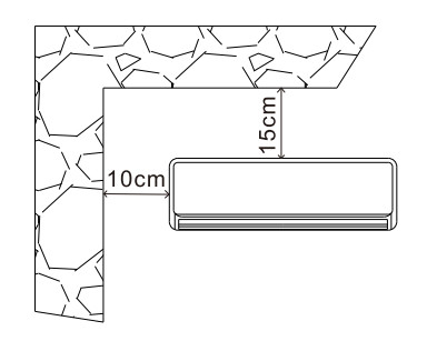 caída portátil del filtro de aire del purificador del aire del producto de 190W 100m2 en la pared 3