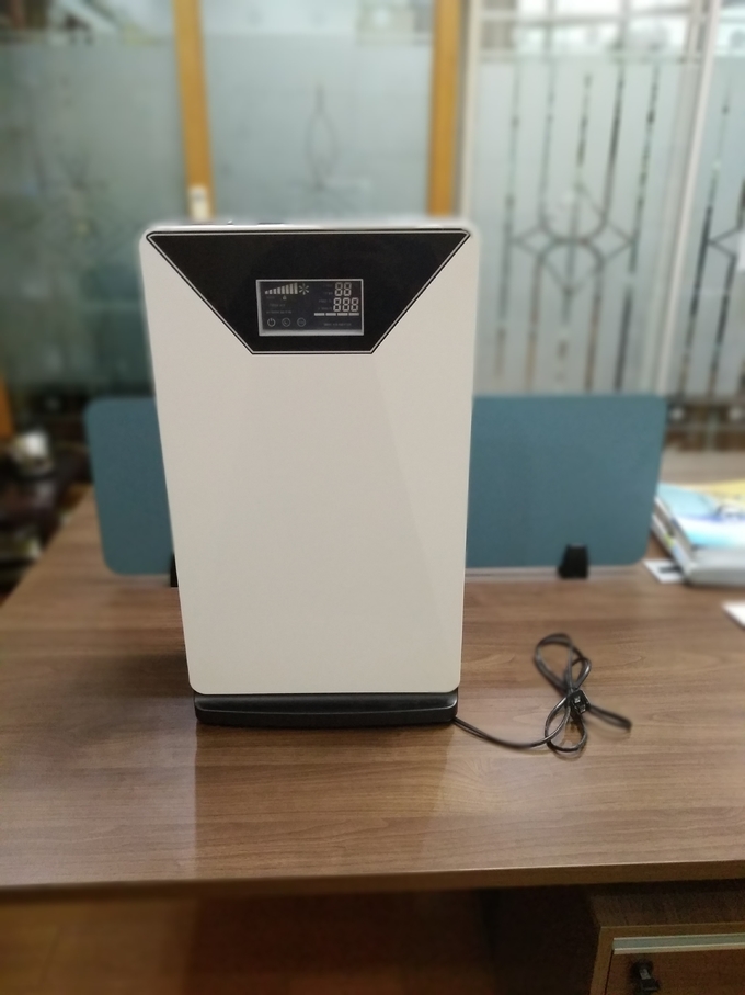 120W uvc ató con alambre la máquina blanca 2 de la purificación del aire de limpiador del ambientador de aire del hepa
