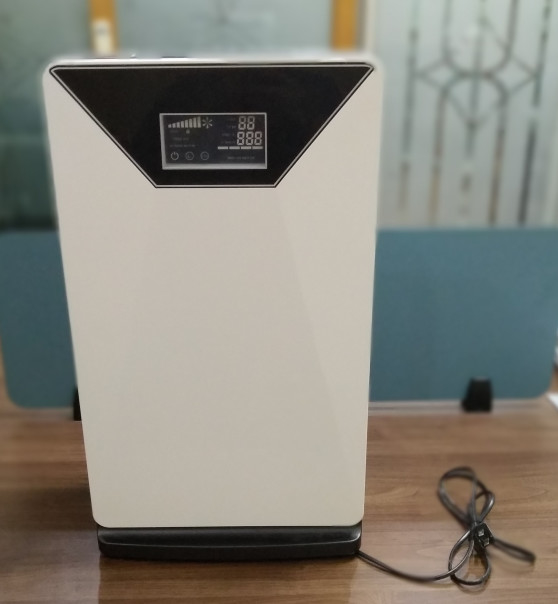 120W uvc ató con alambre la máquina blanca 7 de la purificación del aire de limpiador del ambientador de aire del hepa