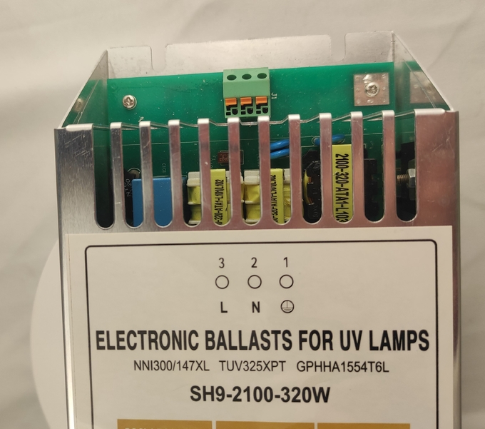320W que amortigua el lastre electrónico para el reactor germicida 1 de la lámpara de la amalgama doble