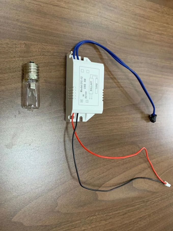 Poder ULTRAVIOLETA del lastre electrónico ULTRAVIOLETA del lastre 12VDC 3W pequeño que mata a las bacterias 1
